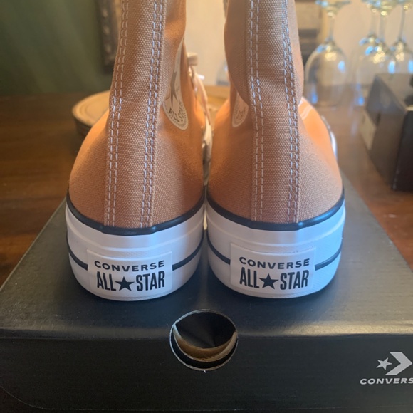 Chuck Taylor Lift High Platform Converse  Gingersnap Netural - Picture 4 of 6